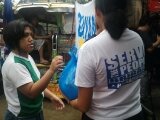 October 1, 2011 Bayanihan Alay Sa Sambayanan (BALSA) Relief Operation in Dona Pepeng in San Mateo, Rizal